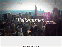 Tablet Screenshot of andersencaroline.com